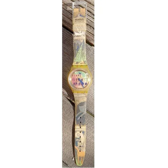 Swatch Watch – 1998 Access Citypass - Cats in Rome/Colosseum , Need Battery - Picture 2 of 3